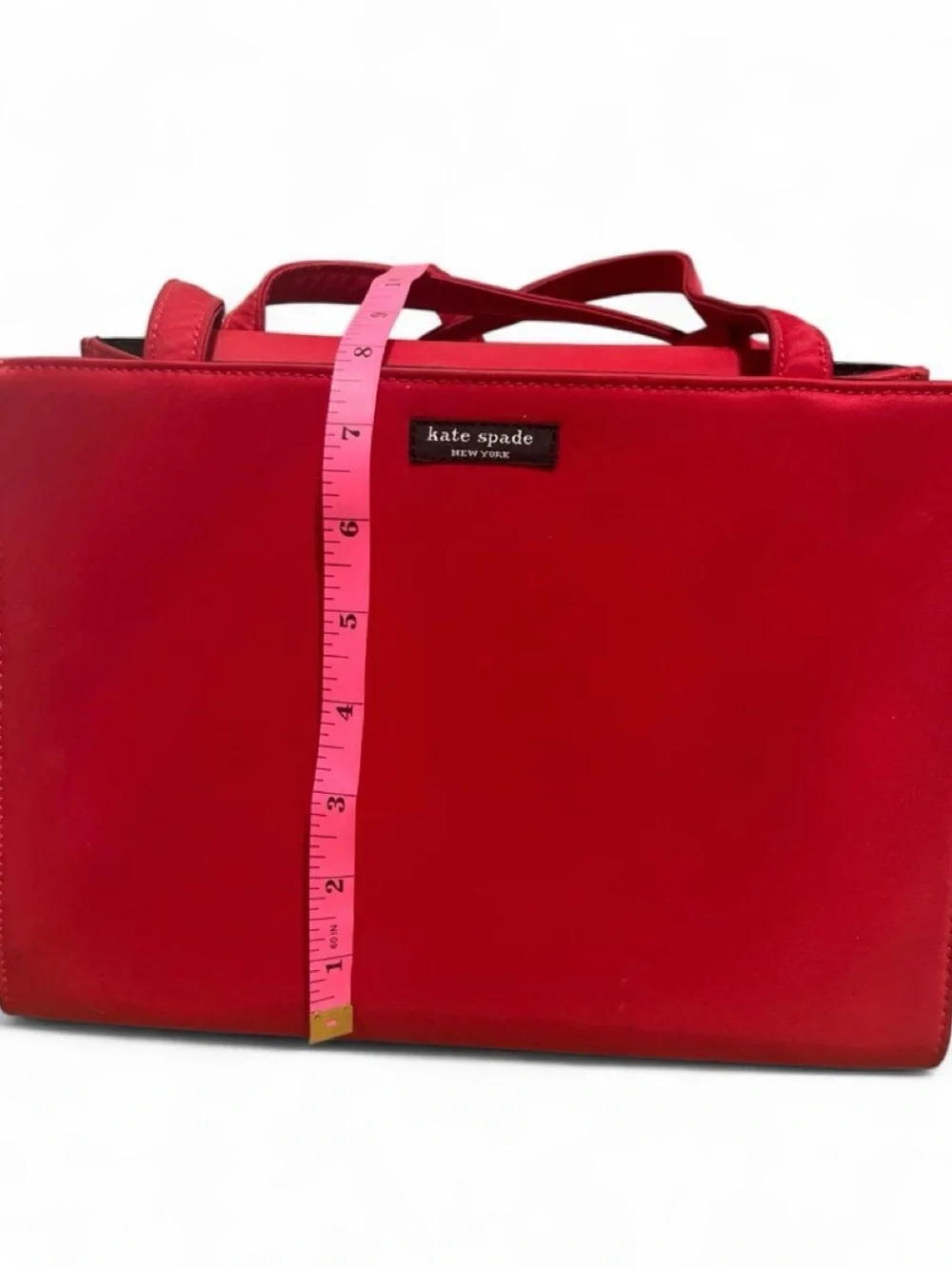 kate spade Red Shoulder Bag with Double Straps